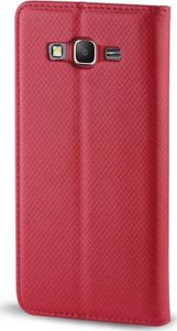 Etui Flip Magnet LG K10 2017 czerwony uniwersalny 2