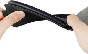 Etui Kabura Pionowa Rubber HUAWEI Y5 2019 czarne uniwersalny 3