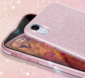 Etui Glitter SAMSUNG GALAXY A20E różowe uniwersalny 4
