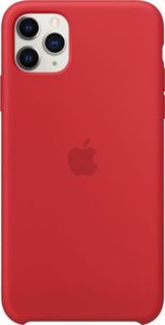 Apple Etui Apple MWYV2ZM-A iPhone 11 Pro Max czerwony/red Silicone Case 4