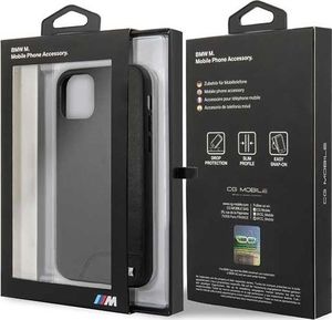 BMW Etui hardcase BMW BMHCN65MHOLBK iPhone 11 Pro Max czarny/black M Collection 7