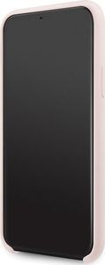 Guess Guess GUHCN65LS4GLP iPhone 11 Pro Max light pink/jasnoróżowy hard case Silicone 4G Tone On Tone 6