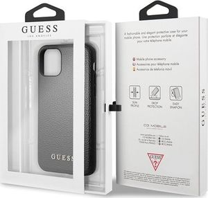 Guess Guess GUHCN58IGLBK iPhone 11 Pro czarny/black hard case Iridescent 7