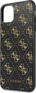 Guess Guess GUHCN654GGPBK iPhone 11 Pro Max czarny/black hard case 4G Double Layer Glitter 3