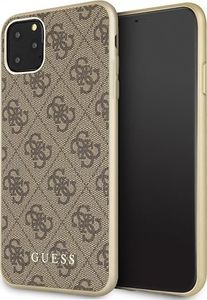 Guess Guess GUHCN65G4GB iPhone 11 Pro Max brązowy/brown hard case 4G Collection 1