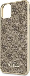 Guess Guess GUHCN65G4GB iPhone 11 Pro Max brązowy/brown hard case 4G Collection 3