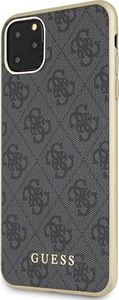 Guess Guess GUHCN65G4GG iPhone 11 Pro Max szary/grey hard case 4G Collection 2