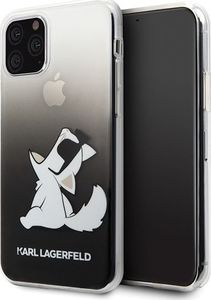 Karl Lagerfeld Karl Lagerfeld KLHCN58CFNRCBK iPhone 11 Pro hardcase czarny/black Choupette Fun 1