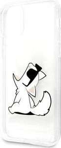 Karl Lagerfeld Karl Lagerfeld KLHCN58CFNRC iPhone 11 Pro hardcase transparent Choupette Fun 3