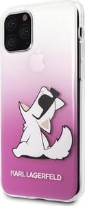 Karl Lagerfeld Karl Lagerfeld KLHCN58CFNRCPI iPhone 11 Pro hardcase różowy/pink Choupette Fun 2