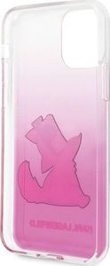 Karl Lagerfeld Karl Lagerfeld KLHCN58CFNRCPI iPhone 11 Pro hardcase różowy/pink Choupette Fun 4