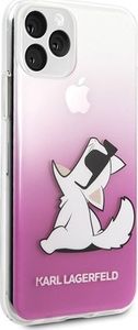 Karl Lagerfeld Karl Lagerfeld KLHCN58CFNRCPI iPhone 11 Pro hardcase różowy/pink Choupette Fun 5