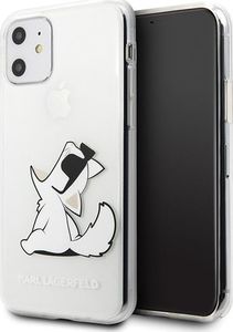 Karl Lagerfeld Karl Lagerfeld KLHCN61CFNRC iPhone 11 hardcase transparent Choupette Fun 1