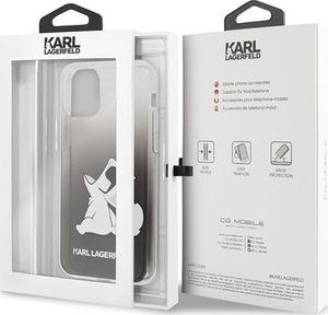 Karl Lagerfeld Karl Lagerfeld KLHCN61CFNRCBK iPhone 11 hardcase czarny/black Choupette Fun 7