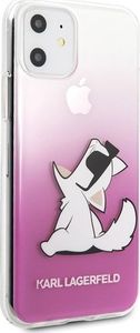 Karl Lagerfeld Karl Lagerfeld KLHCN61CFNRCPI iPhone 11 hardcase różowy/pink Choupette Fun 5