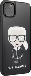 Karl Lagerfeld Karl Lagerfeld KLHCN65DLFKBK iPhone 11 Pro Max czarny/black hard case Iconic Karl Glitter 5