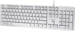 Klawiatura Gembird KB-MCH-03-W Przewodowa Biała US (KB-MCH-03-W) 3