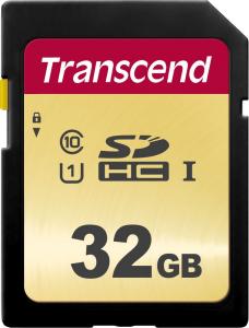 Karta Transcend SDHC 32 GB Class 10 UHS-I/U1  (TS32GSDC500S) 1