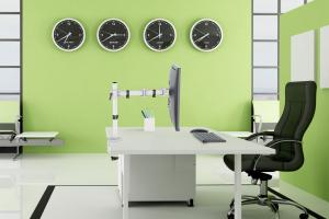 Neomounts Uchwyt biurkowy na monitor 10" - 30" (NM-D135WHITE) 4