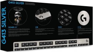 Klawiatura Logitech G413 Gaming 7