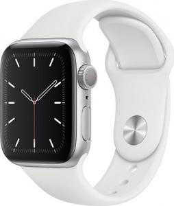 Smartwatch Apple Watch 5 GPS+Cellular 44mm Stainless Steel Biały  (MWWF2FD/A) 1