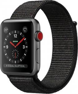 Smartwatch Apple Watch Series 3 GPS + Cellular 38 mm  Grey Alu Czarny  (MRQG2ZD/A) 1
