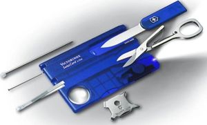 Victorinox Multitool SwissCard niebieski 2