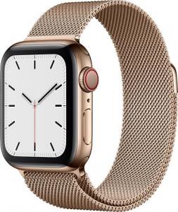 Smartwatch Apple Watch 5 GPS+Cellular 40mm Gold Steel Różowy  (MWX72FD/A) 1
