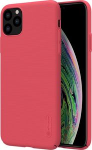 Nillkin Etui Nillkin Frosted iPhone 11 Pro Max - Red uniwersalny 1