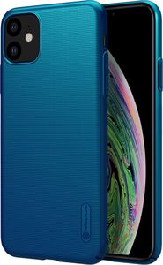 Nillkin Etui Nillkin Frosted iPhone 11 - Peacock Blue uniwersalny 1