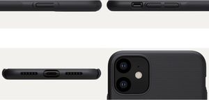 Nillkin Etui Nillkin Frosted iPhone 11 - Black uniwersalny 6