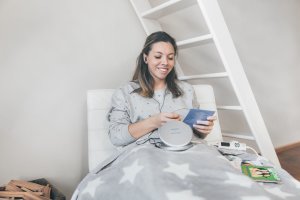 Odtwarzacz CD Lenco CD-201 srebrny 3