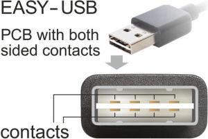Kabel USB Delock USB-A - microUSB 2 m Beżowy (83367) 4