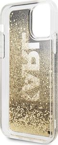 Karl Lagerfeld Karl Lagerfeld iPhone 11 KLHCN61KAGBK czarny hard case Karl Logo Glitter 4