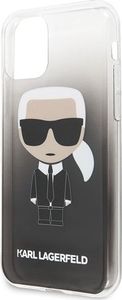Karl Lagerfeld Karl Lagerfeld iPhone 11 Pro KLHCN58TRDFKBK czarny hard case Gradient Iconic Karl 3