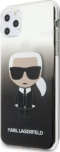 Karl Lagerfeld Karl Lagerfeld iPhone 11 Pro Max KLHCN65TRDFKBK czarny hard case Gradient Iconic Karl 2