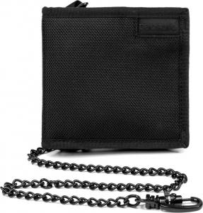 Pacsafe Portfel antykradzieżowy bifold wallet Black (Z100) 1