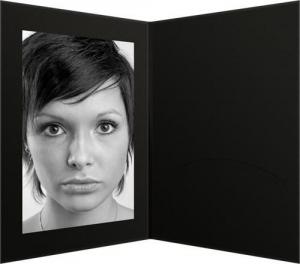 Daiber Portrait folders w. passepartout 13x18 black 1