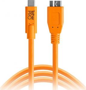 Tether Tools USB-C - 4.6 m Pomarańczowy (TET-CUC3315-ORG) 1