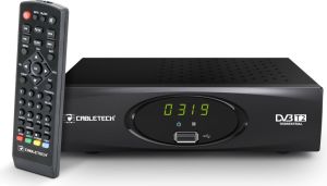 Tuner TV Cabletech DVB-T2 HD do telewizji naziemnej (URZ0319) 1
