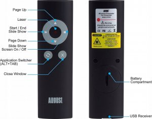 August August LP200 Presenter with Laserpointer 3