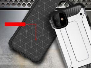 Alogy Etui Hard Armor do Samsung Galaxy Note 10 srebrne uniwersalny 7