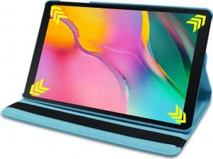 Alogy Etui obrotowe do Samsung Galaxy Tab S5e 10.5 2019 niebieskie uniwersalny 5