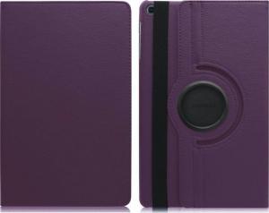 Alogy Etui obrotowe do Samsung Galaxy Tab S5e 10.5 2019 fioletowe uniwersalny 6