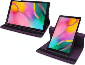 Alogy Etui obrotowe do Samsung Galaxy Tab S5e 10.5 2019 fioletowe uniwersalny 7