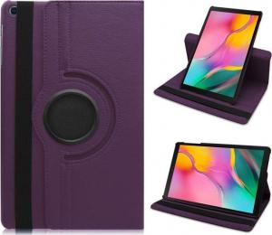 Alogy Etui obrotowe do Samsung Galaxy Tab S5e 10.5 2019 fioletowe uniwersalny 8