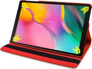 Alogy Etui obrotowe do Samsung Galaxy Tab S5e 10.5 2019 czerwone uniwersalny 2