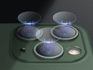 Alogy Szkło hartowane Alogy na tył obiektyw do Apple iPhone 11 Pro Max uniwersalny 5