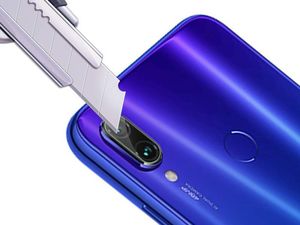 Alogy Szkło hartowane na tył obiektyw do Xiaomi Redmi Note 7/ Note 7 pro uniwersalny 2