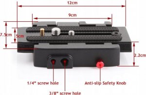 Szybkozłączka Mantona mantona AS-200-2M Quick Release Plate 10